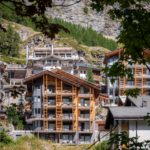 Chalet Carmen Zermatt Summer Exterior Landscape Wide