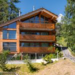 000 Parrot Penthouse Zermatt Exterior with Matterhorn