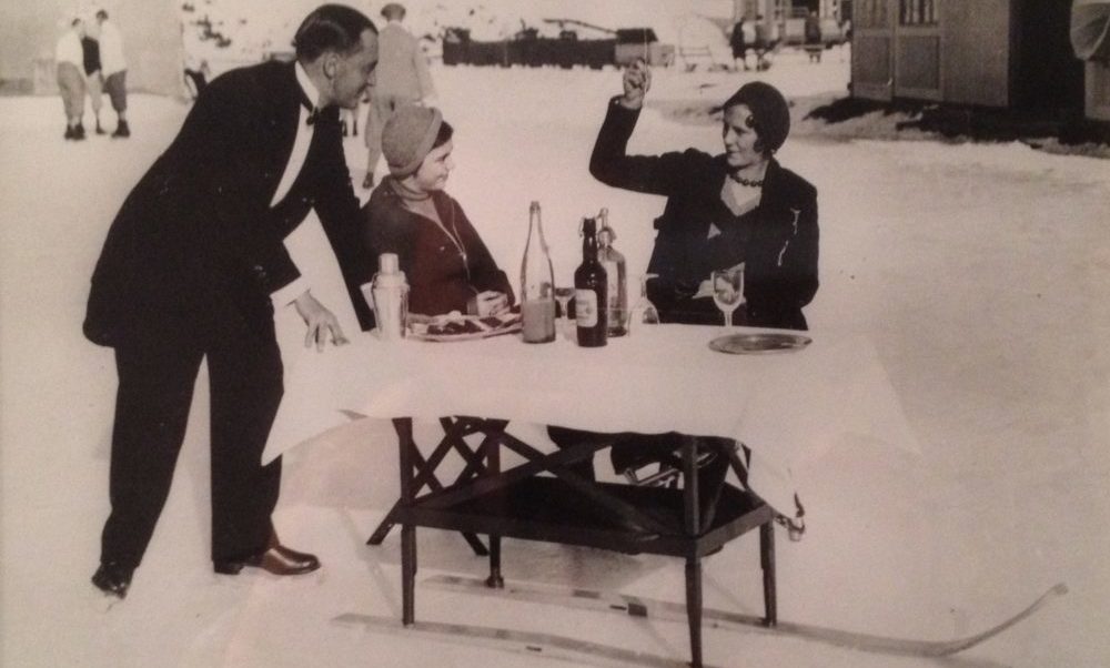 Old Image Riffelalp Lunch Service