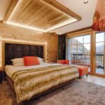 028 Chalet Kemaura Zermatt Village View Centre Bedroom