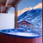 Out door hot tube Castor med res