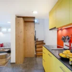 007 Chalet Hofer Zermatt Kitchen and Living