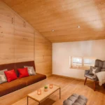 011 Chalet Hofer Zermatt Bedroom Bed Up
