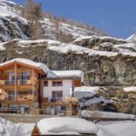 Chalet Ibron Zermatt snowy winter exterior