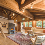 04 Chalet Schipfa Zermatt Living and Fireplace