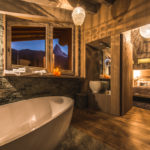 panicha master bathroom dusk