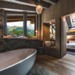 panicha master bathroom view