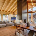 004 Penthouse Weissmatten Zermatt Living Room