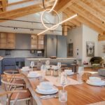 005 Penthouse Weissmatten Zermatt Dining and Kitchen