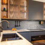 018 Penthouse Weissmatten Zermatt Kitchen Close-Up